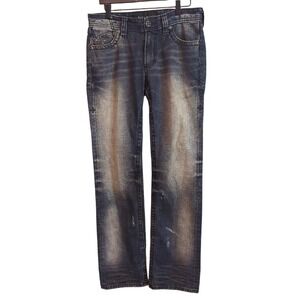 Affliction Mens Jeans Blake Relaxed Straight size 30x34